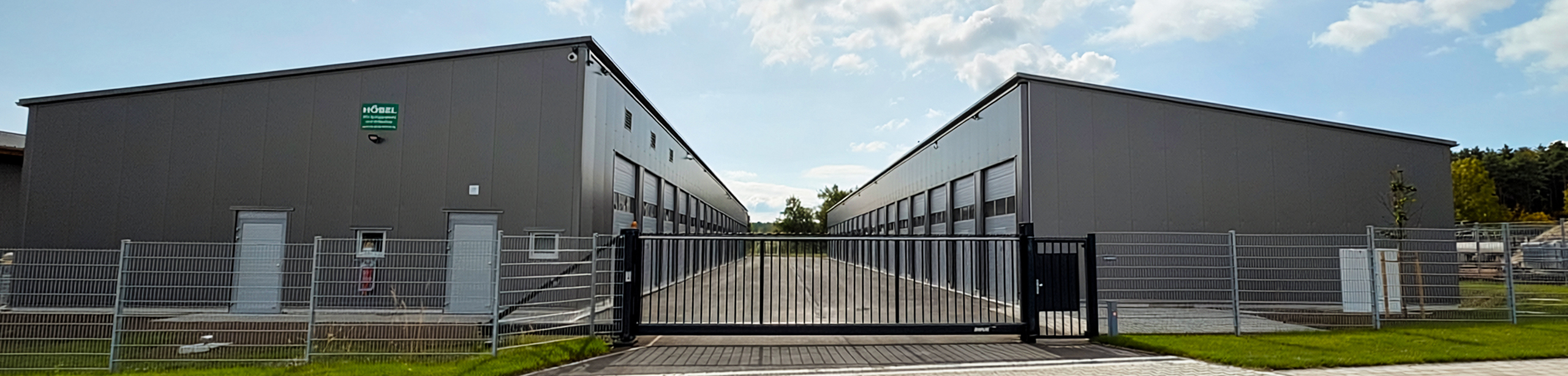 Visualisierung der XXL-Garagen im Handwerker- und XXL-Garagenpark Eckersmühlen der Höbel Immobilien GmbH